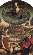 Nicolas Froment Moses and the Burning Bush Germany oil painting artist